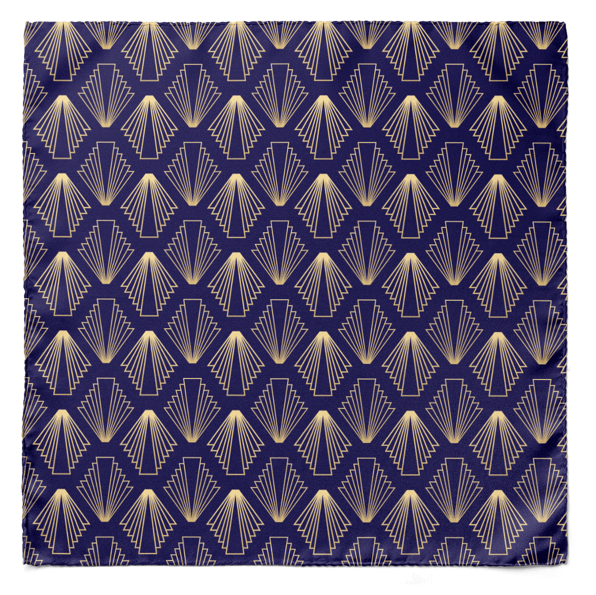 Mini Crypts Silk Pocket square