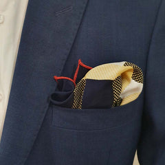 Burberry Bold Stripes Pocket Square