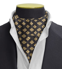 COPPER SPARKLE SILK CRAVAT (LUXE COLLECTION)