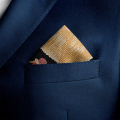 ENGLISH HARLEY SILK POCKET SQUARE