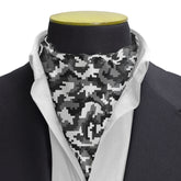 W21-DESERT ARMY SILK CRAVAT