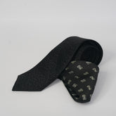 BLACK DIAMOND POCKET SQUARE AND TIE SET