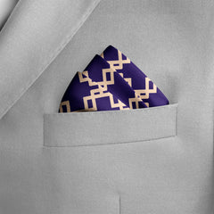 LAGOON SILK POCKET SQUARE