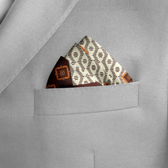 EAGER SILK POCKET SQUARE