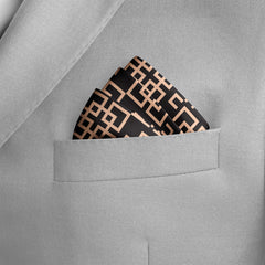 In & Out SILK POCKET SQUARE