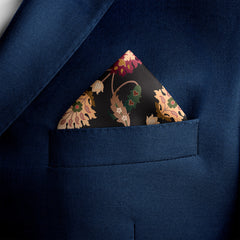 BLOSSOM SILK POCKET SQUARE