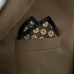 SQUARE MYSTERY SILK POCKET SQUARE