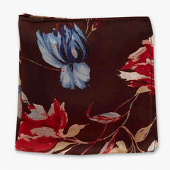 Garden Art Silk Pocket Square