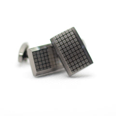 THE CHECKERED CUFFLINKS