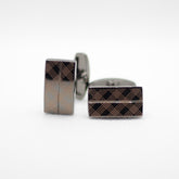 CROSS HATCH CUFFLINKS