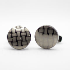 THE ROUND ROPE CUFFLINKS