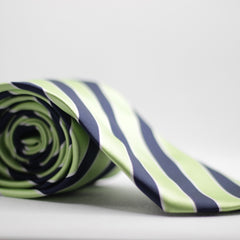 THE GREEN STRIPED TIE