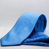 FEROZI POCKET SQUARE AND TIE SET