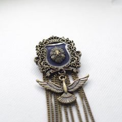 THE LION WINGS BROOCH