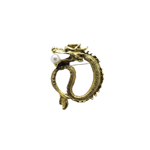 THE PEARL GUARDIAN BROOCH