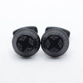 THE BLACK BLOSSOM CUFFLINKS