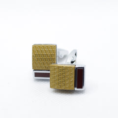 THE CARAMEL WAVES CUFFLINKS