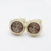 THE GOLDEN BOLT CUFFLINKS