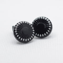 THE BLACK DIAMOND CUFFLINKS
