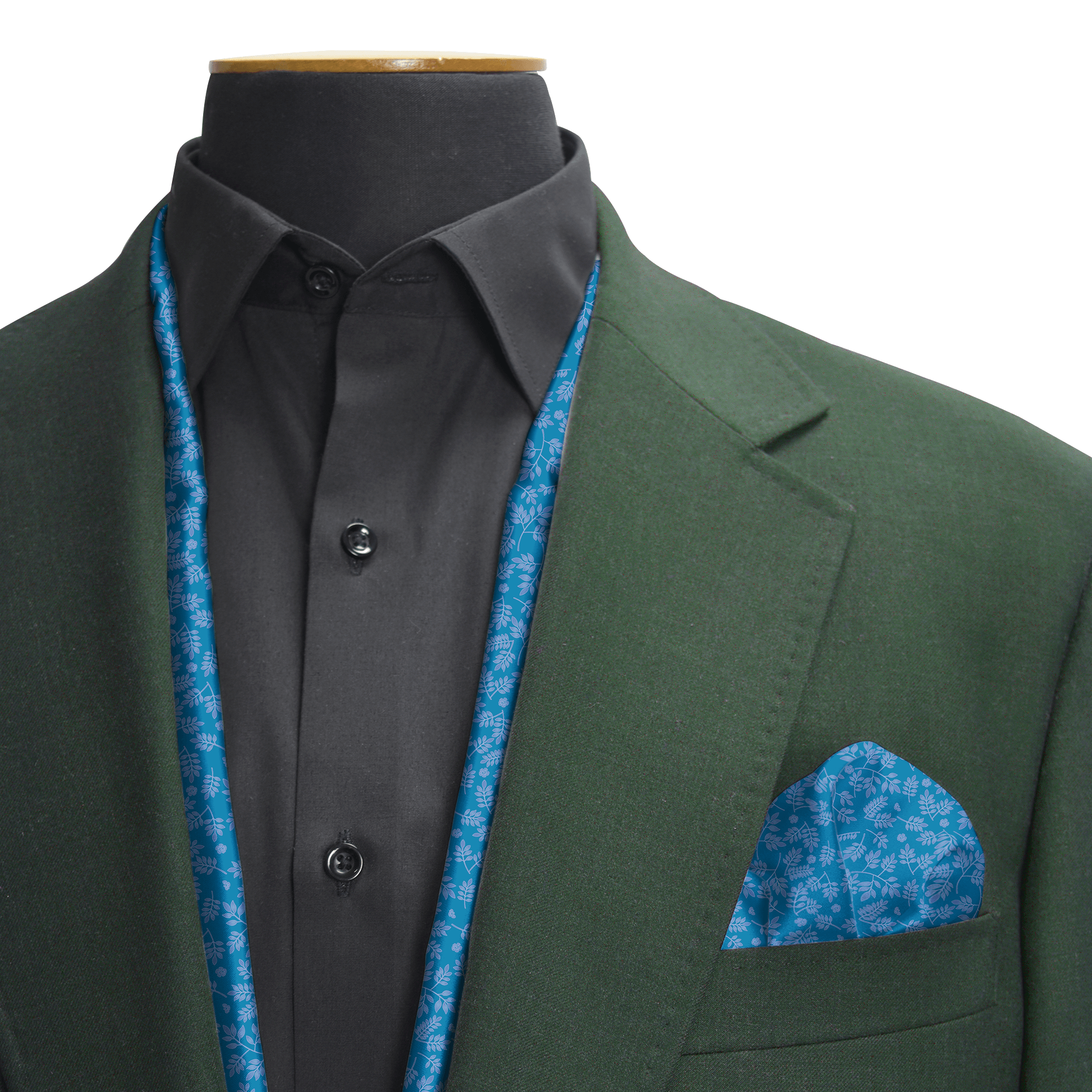 FEROZI SILK SCARF & POCKET SQUARE SET