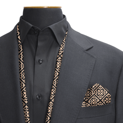 PERPLEX GEOMETRIC SCARF SET