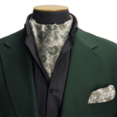 W21-ROBE OF HONOUR SILK CRAVAT & POCKET SQUARE SET
