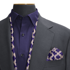 LAGOON SILK SCARF & POCKET SQUARE SET