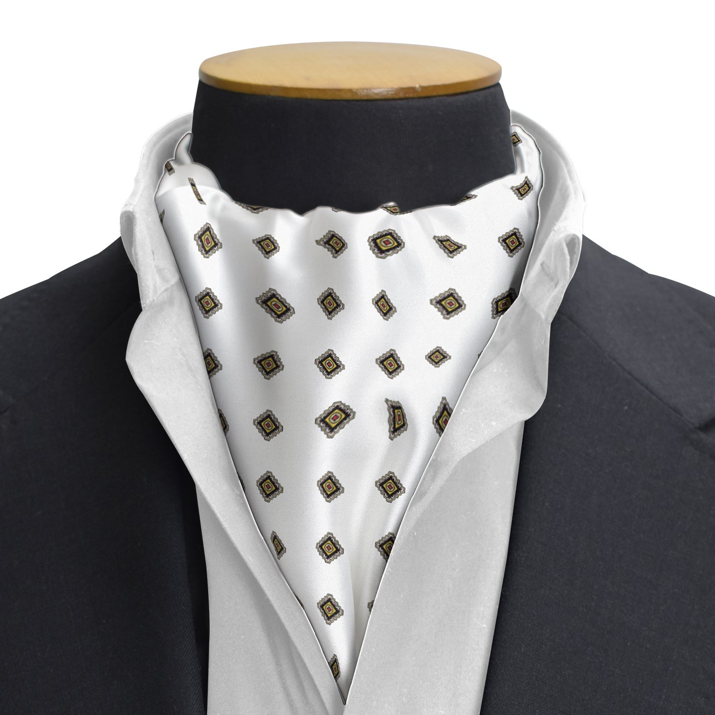 MAGIC BLACK SILK CRAVAT
