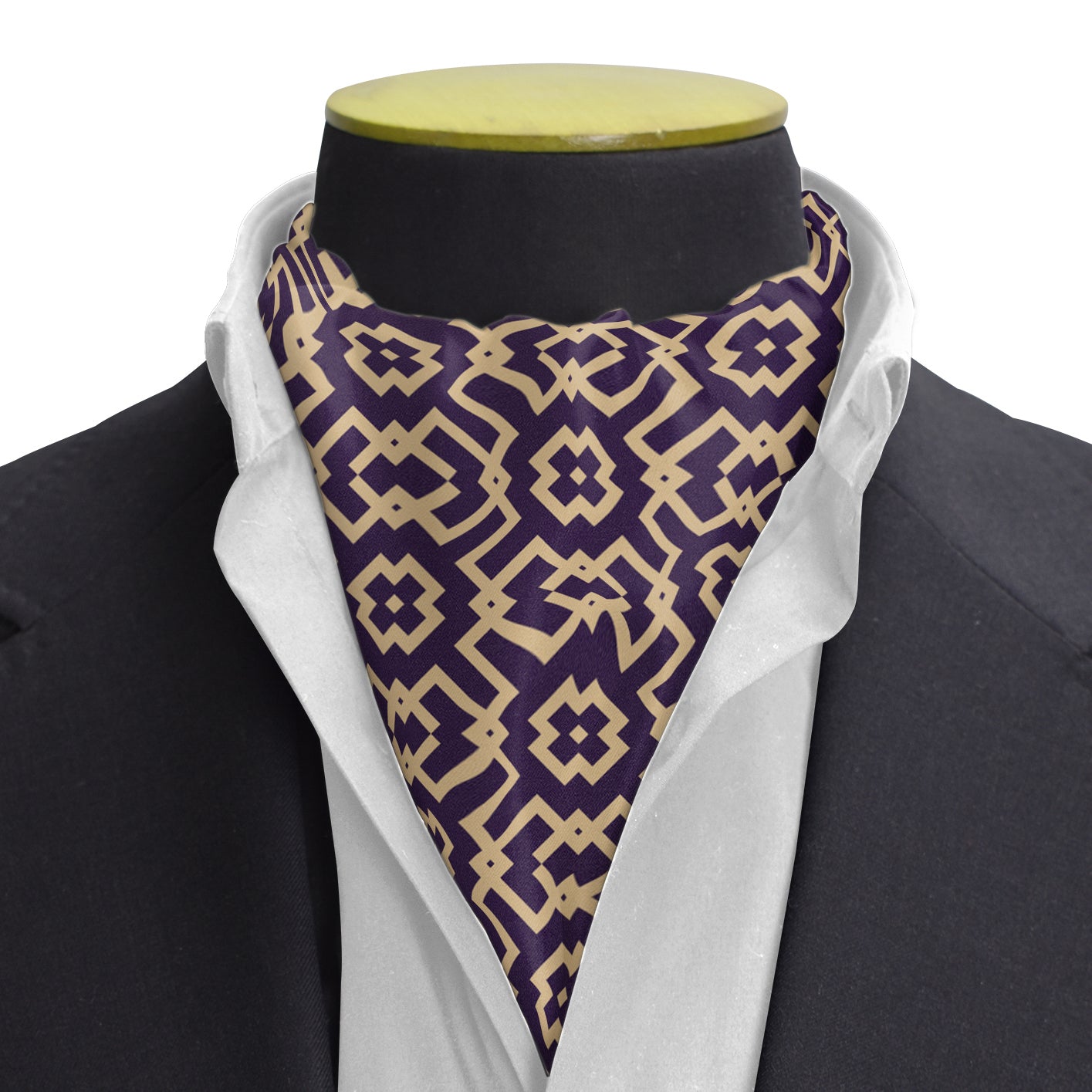 ORNAMENT SILK CRAVAT