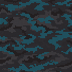 DTG-CAMO1 SILK SCRUNCHIE