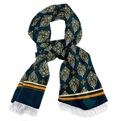 Green & Yellow Mystery Silk Scarf