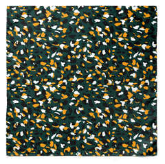 THE ARMY GREEN SILK CRAVAT