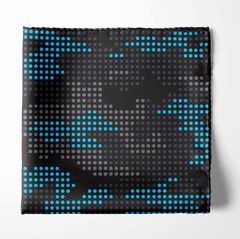 W21-DTG-CAMO1 SILK POCKET SQUARE
