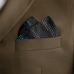 W21-DTG-CAMO1 SILK POCKET SQUARE