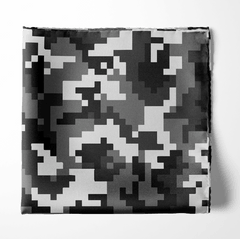 W21-Desert Army SILK POCKET SQUARE
