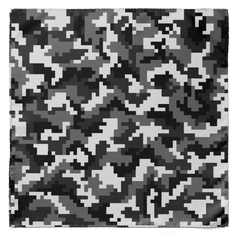 W21-DESERT ARMY SILK CRAVAT & POCKET SQUARE SET