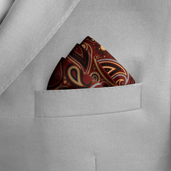 W21- ROYAL BOTHA SILK POCKET SQUARE