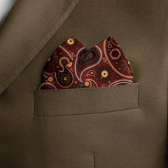W21- ROYAL BOTHA SILK POCKET SQUARE