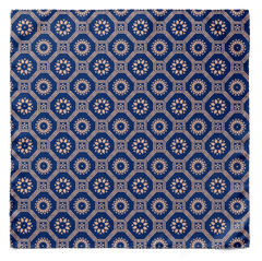 W21- SEED OF LIFE SILK MEN SCARF