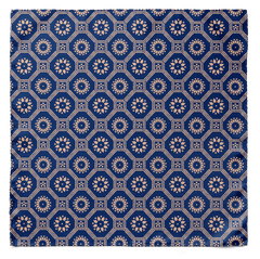 W21-SEED OF LIFE SILK SCARF & POCKET SQUARE SET