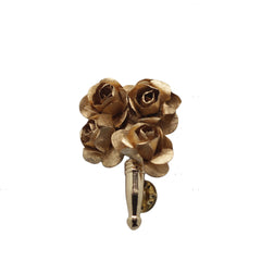 THE COPPER BOUQUET LAPEL PIN