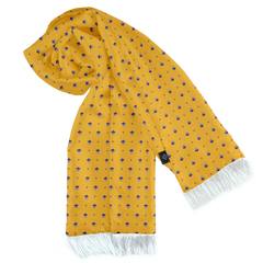 BUMBLEBEE SILK MEN SCARF (LUXE COLLECTION)