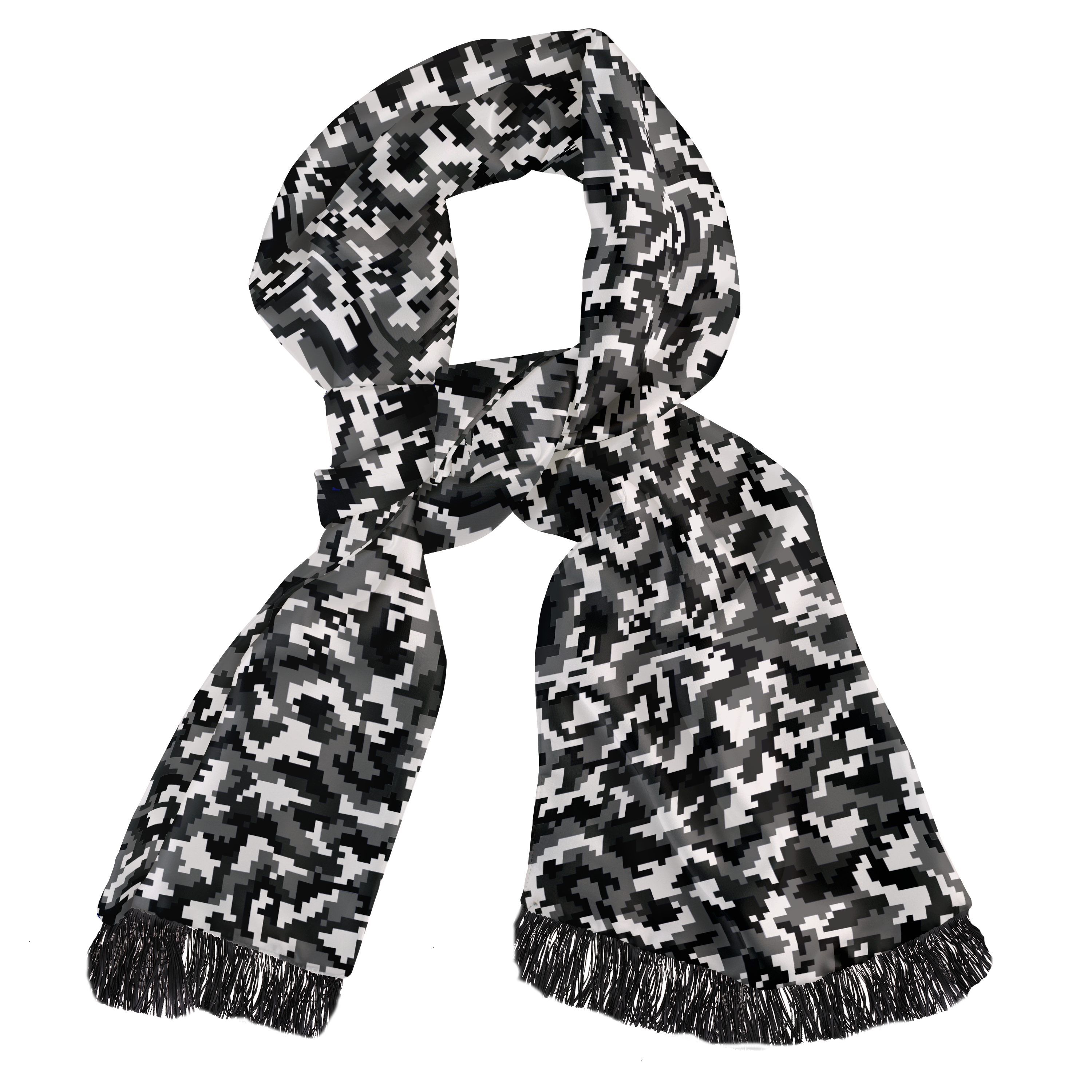 DESERT ARMY SILK SCARF