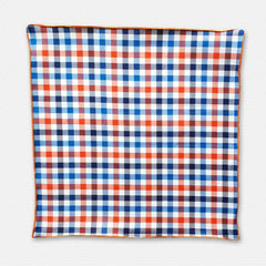 Orange Pasco Cotton Pocket Sqaure