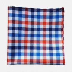 Orange Pasco Cotton Pocket Sqaure 2