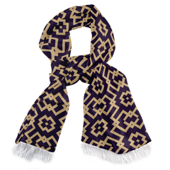 ORNAMENT SILK SCARF