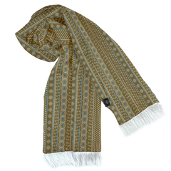 PERSIAN CARAMEL SILK SCARF