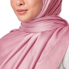 COTTON CANDY CRINKLE SILK SCARF