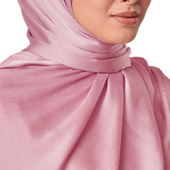 COTTON CANDY CRINKLE SILK SCARF