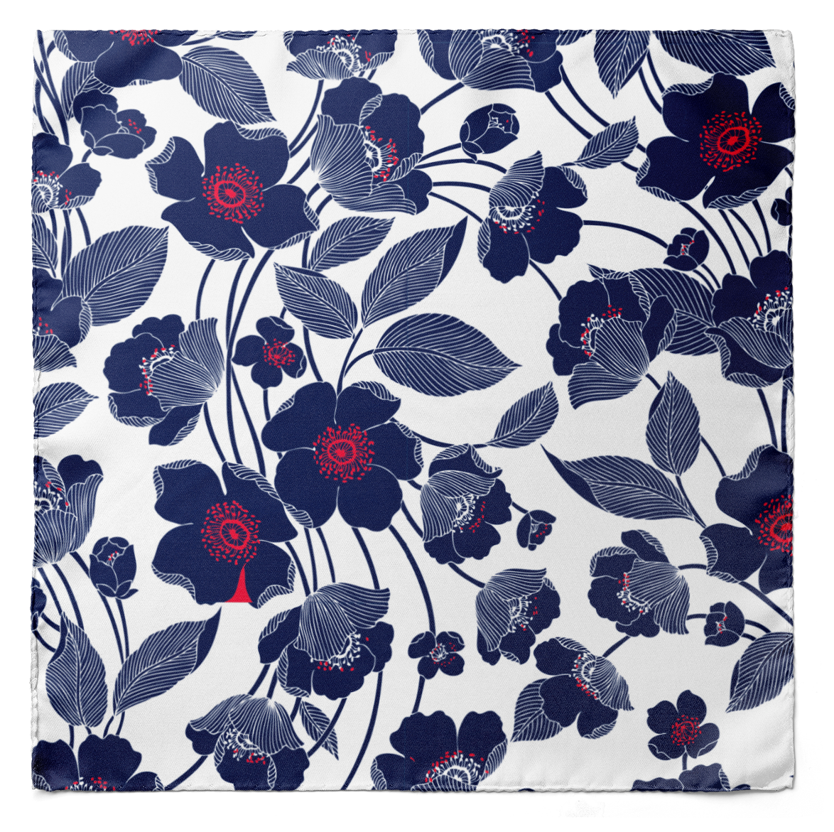 W21-BRF1 SILK POCKET SQUARE